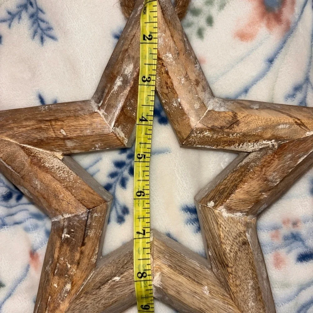 Wooden Star Wall Hanging